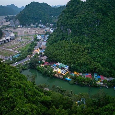 Catba Backpackers Hostel & Pool Bar Chan Chau Exterior photo